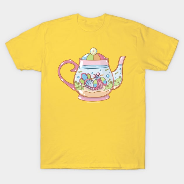 LGBT Communi-Tea Panromantic Pride T-Shirt by BunnyBees Studios